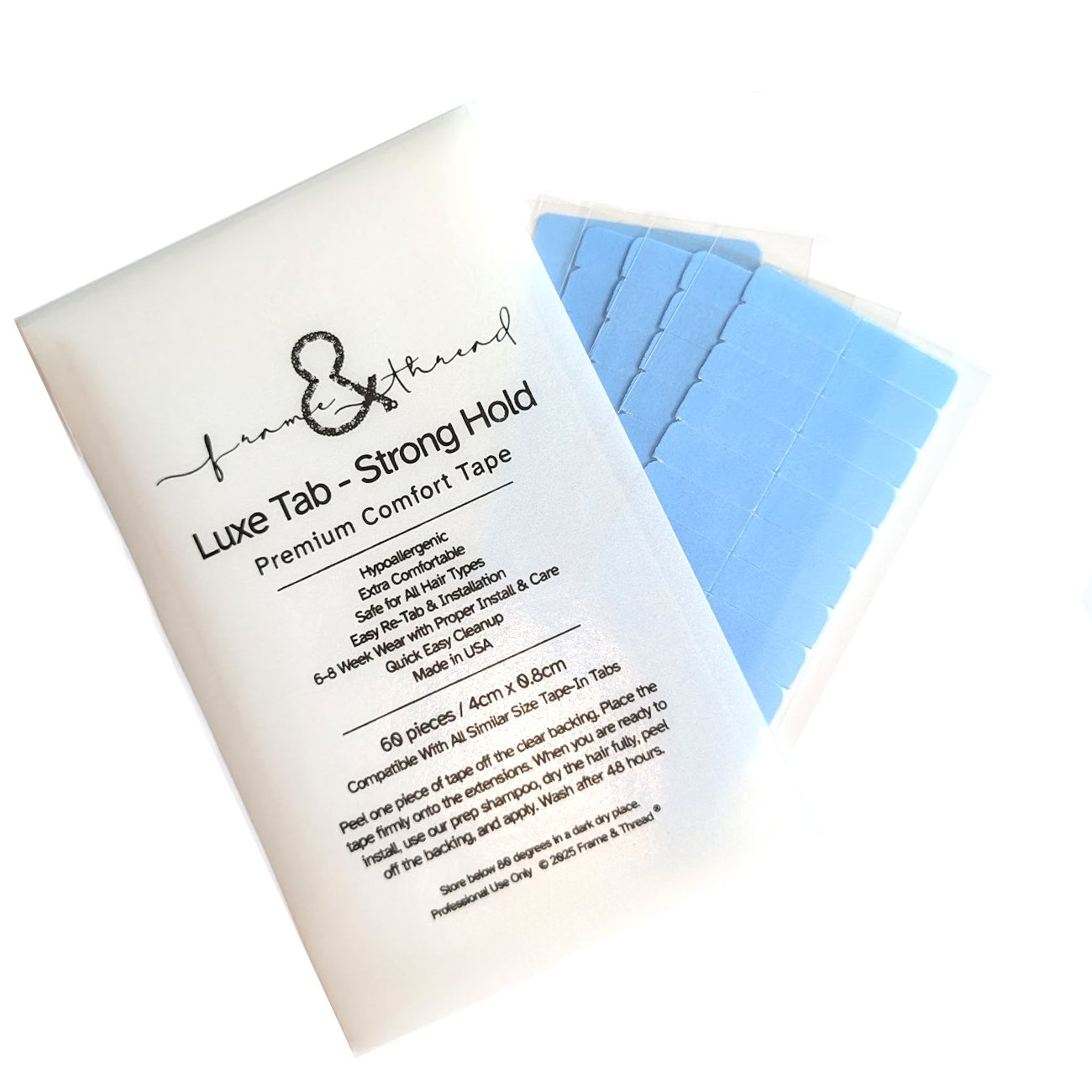 Strong Hold Hypoallergenic Tape for Tape-In Extensions