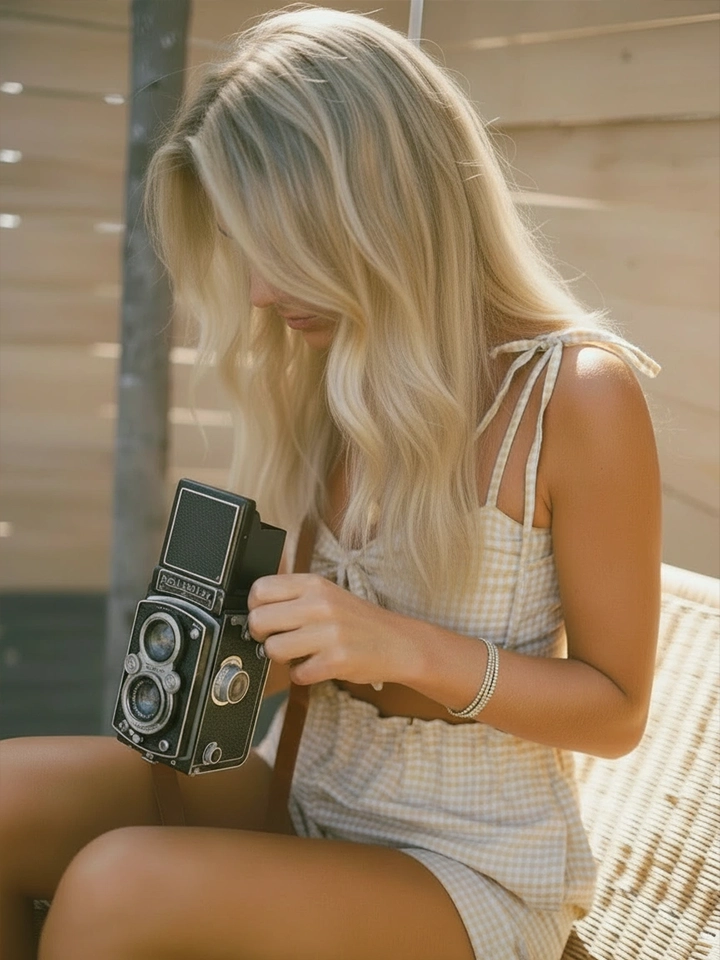 Straight hair extensions