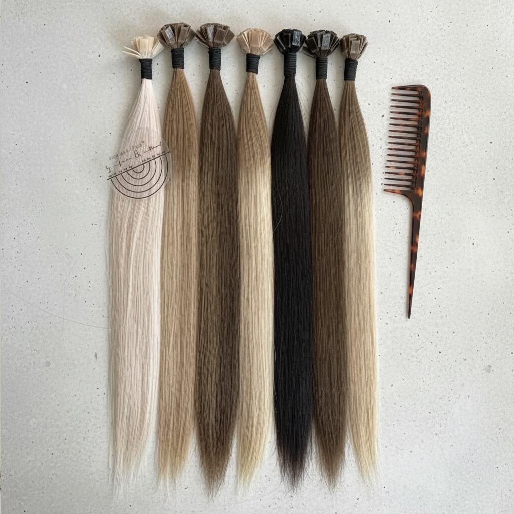 Frame & Thread keratin tip hair extensions