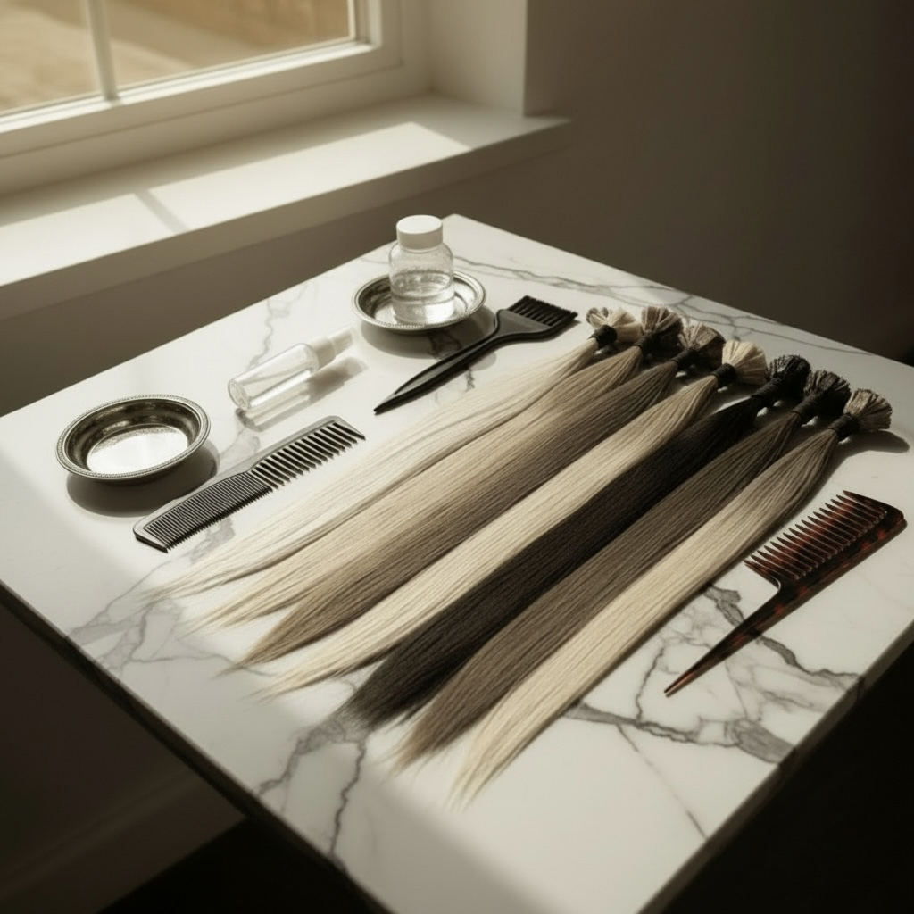 Frame & Thread Slavic keratin tip extensions
